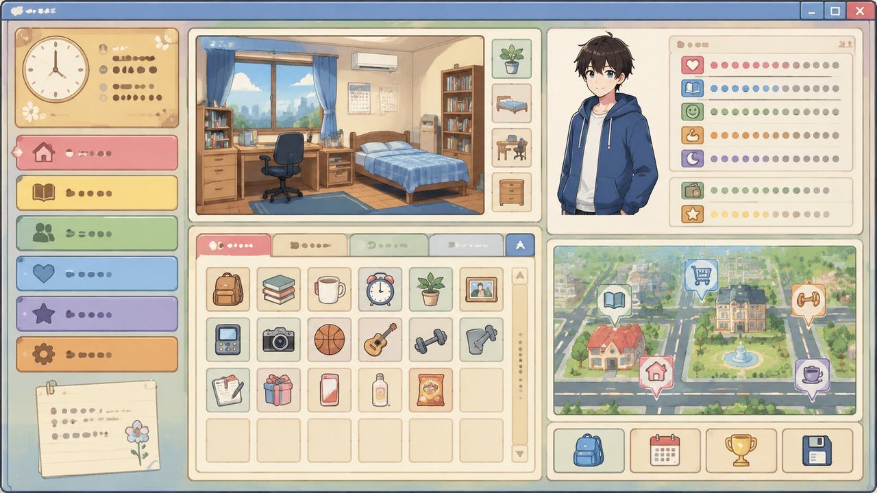 御宅伴侣 玩法展示 资料图 5